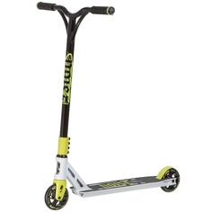 Самокат NOVATRACK PIXEL BL бело-лимонный