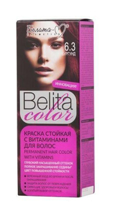 Краска для волос Белита-М стойкая с витаминами Бургунд