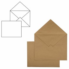 Конверты С6 114х162 мм КРАФТ клей 90 г/м2 1000 шт треугольный клапан С6НКж РЯЖСКАЯ ПЕЧАТНАЯ ФАБРИКА