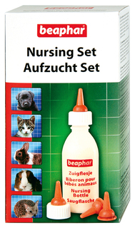 Бутылочка с соской для щенков и котят Beaphar Nursing Set, пластик