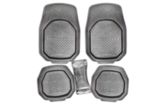 Коврик салона SKYWAY Rain-4 5пр. Ванночка П/У Серый (п:77.5*55см;с:26*60см;з:48*50.5см)