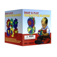 Игрушка для малышей Junfa toys Кубик развивающий, 18 деталей