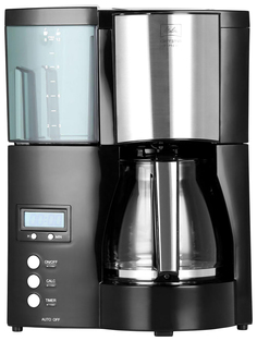 Кофеварка капельного типа Melitta Optima Timer Black/Silver