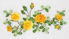 Набор для вышивания PANNA "Желтые розы" Gamma