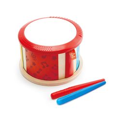 Двухсторонний барабан Hape E0608_HP