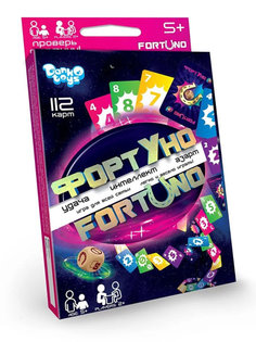 Настольная игра "ФортУно", 112 карт + кубик Danko Toys
