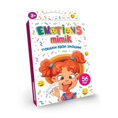 Настольная игра "Покажи свои эмоции" Danko Toys