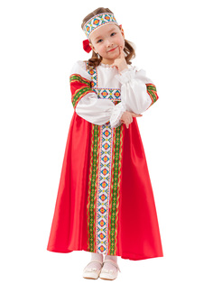 Карнавальный костюм Batik пуговка Марьюшка 2016 к-18 размер 134-68 Батик