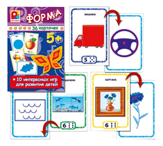 Семейная настольная игра Радуга Форма
