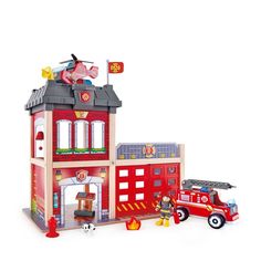 Игровой набор Hape E3023_HP Пожарная станция