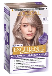 Крем - краска LOreal Paris Экселленс Кул 8,11