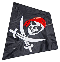 Воздушный змей X-Match Пират, 82х88 см