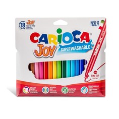 Фломастеры. CARIOCA, 18 цветов