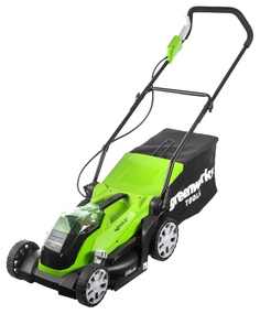 Аккумуляторная газонокосилка Greenworks G40LM35K2 2500067va
