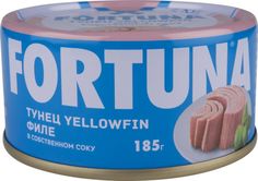 Филе тунца Fortuna в собственном соку 185 г Фортуна