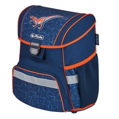 Ранец школьный Herlitz Loop Dinomania, Динозавр, синий