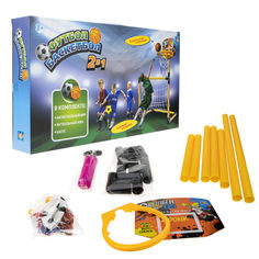 Игровой набор 2 в 1 1TOY Футбольные ворота и баскетбольное кольцо