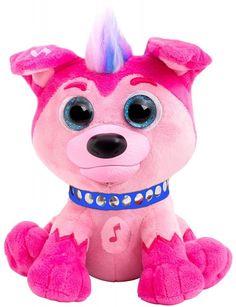 Мягкая игрушка 1Toy Рамона, плюшевая, 20 см, открывает рот, поднимает уши, издает звуки
