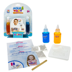 Набор для лепки Aqua art Космос 1 форма, 2 краски по 50 мл, в блистере