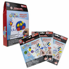 Набор для лепки Clay Crayon Машинка 3 цвета по 30 г 1toy