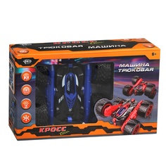 Машинка Наша Игрушка Трюковая, мягкие шины, свет, аккумулятор, USB шнур M0305