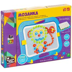 Мозаика Bondibon 389 деталей, игровая панель-чемодан