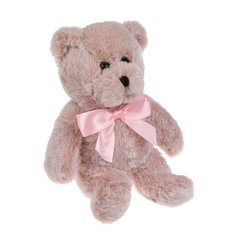 Мягкая игрушка Fluffy Family Мишка Зефирка, розовая, 19 см