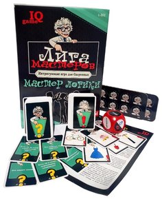 Настольная игра Play Land IQ game Лига Мастеров Мастер логики L-202