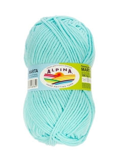Пряжа Alpina Marta, 100% тактифил, 5*100 г, 120 м+-6 м, №009, светло-бирюзовый