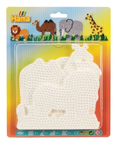 Набор форм для термомозаики Hama размер MIDI 4 формы 4582