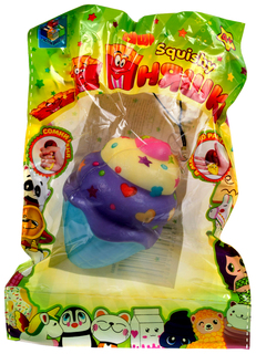 Игрушка-антистресс "Мммняшка Squishy" - Мороженное в рожке 1TOY