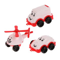 Игровой набор ТехноК Скорая помощь, 3 шт Т5811