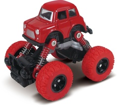 Игровой набор Funky Toys die-cast, инерционный механизм, рессоры, красная, 1:46 FT61073