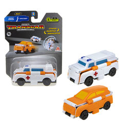 Игровой набор 1Toy Скорая помощь-Кроссовер, 8 см, Т18288