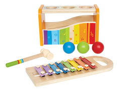 Музыкальная игрушка Hape Музыкальный набор 2 в 1 Beleduc