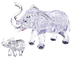 Головоломка "Два слона" Crystal Puzzle