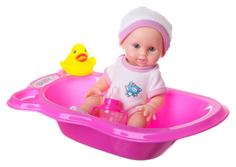 Игровой набор Baby Dolls Пупс с ванночкой Gratwest Д79736