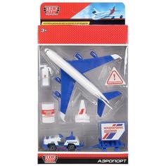 Коллекционный набор металлических моделей Технопарк Аэропорт 14 см