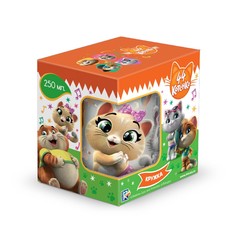 Кружка ND Play 44 Котенка, (подарочная упаковка), 250 мл, стекло