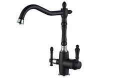 Смеситель Steel Hammer SH 812 BLACK CR для кухонной мойки Zorg