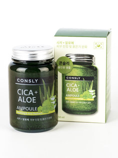 Успокаивающая ампульная сыворотка Consly с центеллой азиатской и Aloe, 250мл