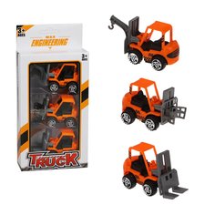 Игровой набор Строительной техники, 3 штуки Наша игрушка