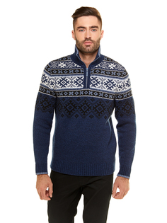 Джемпер мужской Scandica Cross синий 52/182