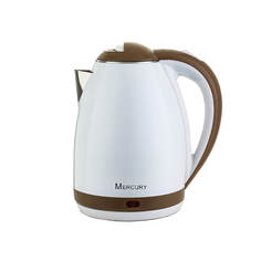 Чайник электрический Mercury MC-6735 White/Brown