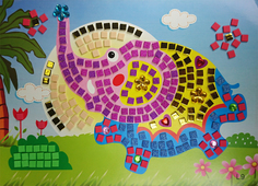 Мозаика-стикеры Color KIT Слоненок L009
