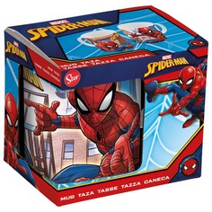 Кружка керамическая в подарочной упаковке 325 мл Человек-паук Улицы 286312 Disney