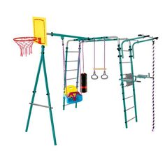 Спортивно-игровой комплекс Midzumi Hanabi Small Детские пластиковые качели 3в1 70800