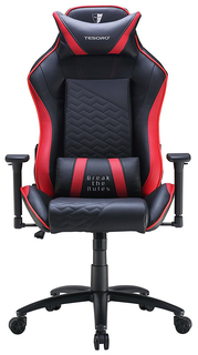 Игровое кресло TESORO Zone Balance F710 TS-F710[RD], красный/черный
