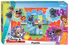 Пазл maxi Дружные мопсы , 24 элемента Step Puzzle