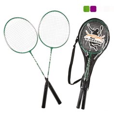 Бадминтон X-Match из металла, 63*20 см, без волана, в чехле